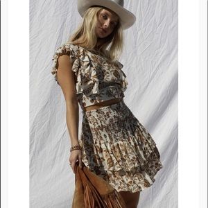 Jen’s Pirate Booty Flower Court top